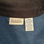 Classic Elements Vintage Fall Denim Button Down Photo 2