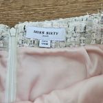 Miss Sixty Miss Sixty Tweed Mini Skirt EU Small Preppy Quiet Luxery Metallic Photo 5