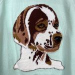 Vintage Dog Sweatshirt Punch Needle Embroidery 3 Photo 6