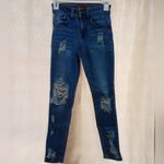 Wax Jean Wax Jeans “Butt, I Love You!” Distressed Ripped 5-Pocket Jeans SIZE 0/24 XS Photo 1