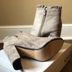 XOXO Taupe Yarissa Microlina Boots-10 Photo 6