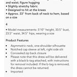 Likely Packard One Shoulder Dress Photo 7