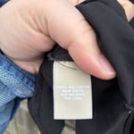 Joan Vass  Black Sheer Blouse Medium Photo 2