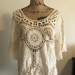 Forgotten Grace 3/4 Sleeve Crochet Blouse Photo 2