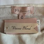 Philosophy  Republic Clothing Sweatshirt Women Size Small Photo 1