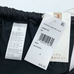 Good American Shine Ruched Bikini Bottom Stretch Black 4 US XL Photo 2