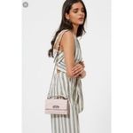 Rebecca Minkoff Marley Striped Grey Jumpsuit 8 NEW Photo 6