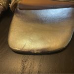 Abound NWOT  Slip-on Sandals - Women 9.5 - Silver Metallic Photo 3