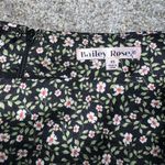 Silk Floral Skirt Multi Size XS Photo 2