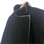 Madewell • black wool city grid coat sz 2 Photo 5