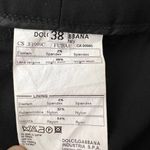 Dolce & Gabbana  Wool-Blend Black Straight leg Pants Size 2‎ Photo 6