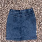 Missguided Women’s Misguided medium wash denim tight fitting mini skirt Photo 2