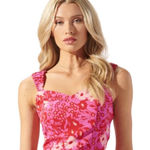 Sugar Lips Lover Girl Shania Bustier Cropped Top Size Large Pink Red Sz L New Photo 0