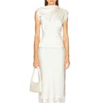 L'Academie  adira top in ivory Photo 6