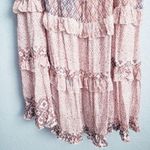 Anthropologie Olivialious Neutral Bohemian Tiered Midi Dress Photo 2
