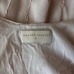 Light Pink Backless Bell Sleeve Boho Wedding Guest Dress (uma and leopold) Photo 9