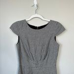 J.Crew  365 Sheath Dress Mini Houndstooth Size 00 Office Workwear Professional Photo 2