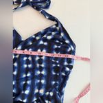 Athleta  Women's swim dress Halter One Piece - Blue Tie-Dye Size 36B/C Photo 3