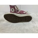 Converse  Women's Chuck Taylor All Star Hi Purple Pink Glitter Sneakers Shoes 8‎ Photo 7
