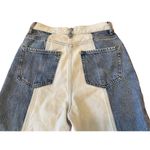 PacSun  Two Toned High Rise Boyfriend Jeans Straight Leg Everyday Casual Photo 3