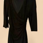David Meister  Size 2 Black Side Ruched Dress‎ Cocktail/Formal/Party Photo 4