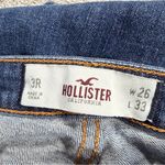 Hollister Women’s Y2K Low Rise Boot Cut Jeans Embroidered in Medium Wash 26X33 Photo 8