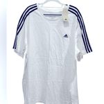 Adidas  Women's Classic White Tee with Black Accents Photo 1