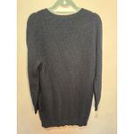 ALC Frank A.L.C. Gilbert Merino Wool Camel Long Sleeve Sweater Dress Charcoal Sz L $445 Photo 5