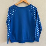 Disney ‎ Parks Sweater Mickey Mouse Stars Size Small Patriotic Photo 1