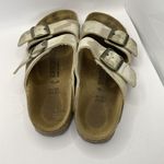 Birkenstock  Arizona Desert Sand Camo Sandals Size EU 37 US‎ W6 Narrow Photo 5