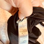 Old Navy Black Halter One Piece Swimsuit with Twisted Detail Photo 3
