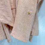 Chico's Blush Peach Francesca Jacket Cardigan Open Flutter Front Lace Inlays Photo 7