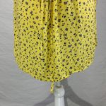 Torrid Challis Lace Up Back Yellow Floral Print Swing Cami Tank Top Size… Photo 8
