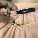 Forever 21 Floral High Neck Tank Photo 3