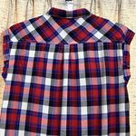KAVU Makayla Americana Plaid Button Up Dress Photo 8
