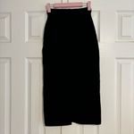 Aritzia Babaton Merino Wool Johan Skirt Black Photo 2