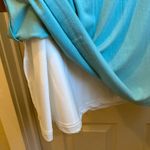 Vfish Aqua Casual Tiered Ruffle Boat Neck Dress Size L Photo 3