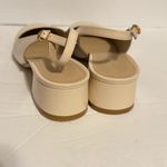 Stuart Weitzman  Tia 75 Slingback Pumps Liquid Metallic Nude Photo 7