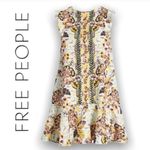 Free People Summer in Tulum Linen Tunic in Botanic sz small Photo 3