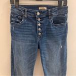 Kut From The Kloth  Stevie High Rise Straight Leg Crop Button Fly Jeans Size 6 Photo 4