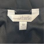 Charming Charlie Black Hi-Lo Sheer Dress, size M Photo 9
