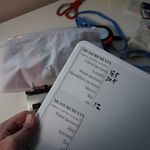 VTG Carol Anderson Silk Cotton Red Black Holiday Art Ruffle‎ Top Womens M Size M Photo 6