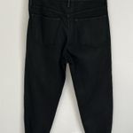 frame denim Frame Lounge Black Coated Denim Joggers Photo 2