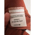 Untitled in Motion Emissus Rust Wide Leg Lounge Pajama Pants Size Medium Orange Photo 13