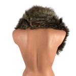 SAGA FOX Silver Fox Fur Trim Besatz Garniture Shawl Stole Scurf Gray Photo 3