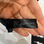 Inc International Concepts Black Tiger Jewel Status Square Scarf NWT Photo 3