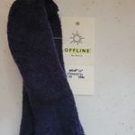 Aerie NWT Offline by Terry Cloth Crop Top Bralette Sports Bra Navy Blue - M Photo 2