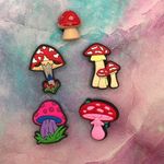 Boutique Mushroom Shoe Charm Set Photo 0