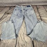 We The Free Women's  Light Wash‎ Button Fly Distressed Jeans Size 26 (B12) Photo 3