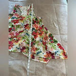 Milky Way Floral Print Tank Flowy Lace Bright Summer USA Pink Size undefined Photo 4